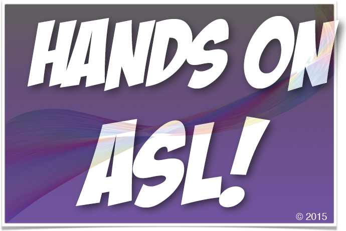 Hands On ASL! logo